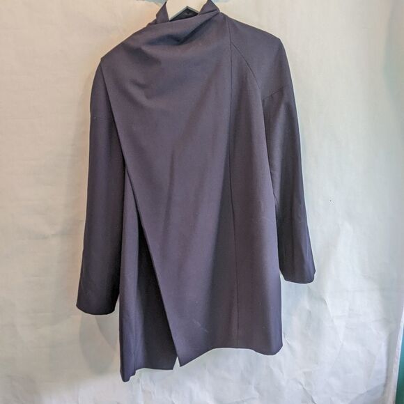 Antonio Marras side ruffle navy blazer size 6(42) BNWT - Picture 10 of 11